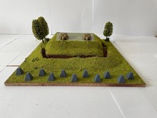 Militär Diorama Panzertürme  Wehrmacht Bunker Soldaten 1 / 72