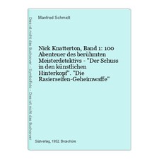 Nick Knatterton, Band 1: 100