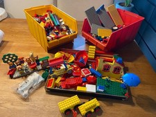 Lego 5,5kg Fabuland 70er Vintage Altes LEGO Konvolut Plus Anleitungen