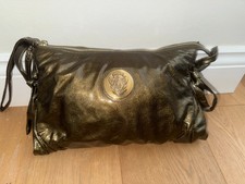 GUCCI CLUTCH TASCHE BRONZE/GOLDEN HYSTERIA 197015