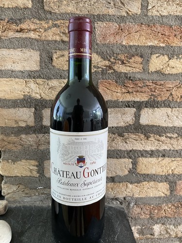 Chateau gontier 1986 bordeaux - 1986,