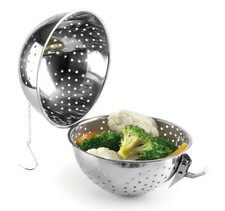 REISKUGEL Ø 14,5 cm EDELSTAHL