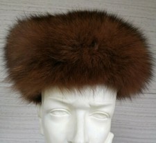 Pelzhut braun fuchs - -,