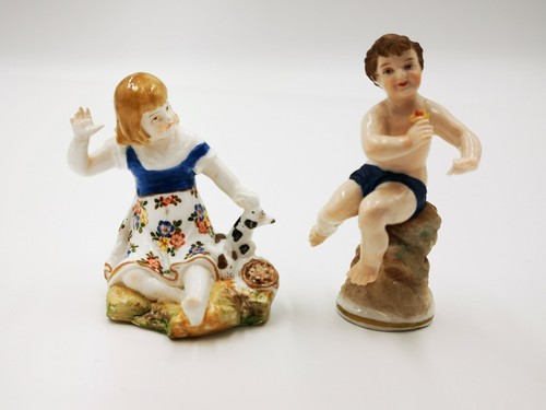 Alte porzellan figuren - porzellan,