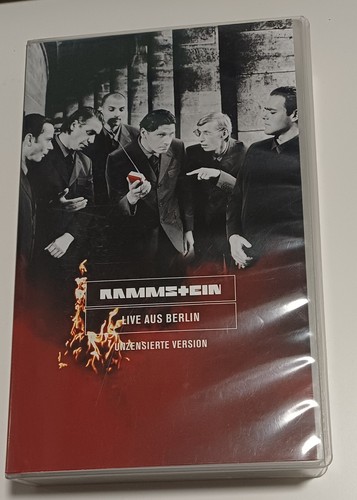 Vhs film kassette - vhs, rammstein