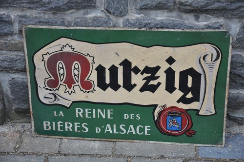 Altes brauereischild 50er - altes, j