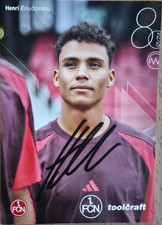 Henri Koudossou handsignierte