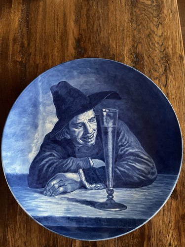 Antiker delfter wandteller - delfter,