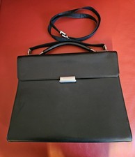 Mandarina Duck Hera, Damen Business Aktentasche mit Laptop-Schutzhülle, Schwarz