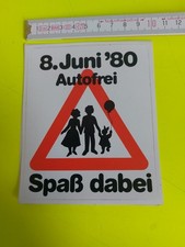 Autofreien Tag 8 Juni 1980