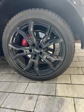 4 Bridgestone Winterreifen 5mm 20 Zoll Dezent Felgen schwarz, z.B. Porsche Macan