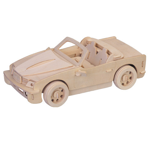 Cabrio holzbausatz fahrzeug - holzbausatz,