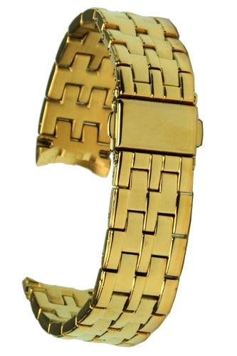 Massives edelstahluhrarmband - massives,