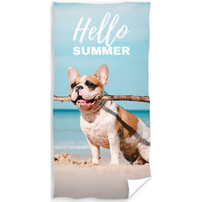 Sommer Hundehandtuch 70x140