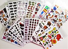 Hologramm Sticker Stickerbögen, 1 Bogen Fische Auto Tiere Buchstaben Smile usw.