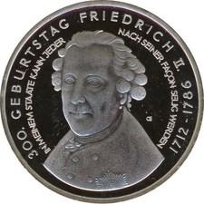 BRD 10 Euro 2012 A Friedrich