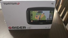 TomTom Rider 550 World Navi Free Lifetime Maps, Traffic, Radar via Bluetoot