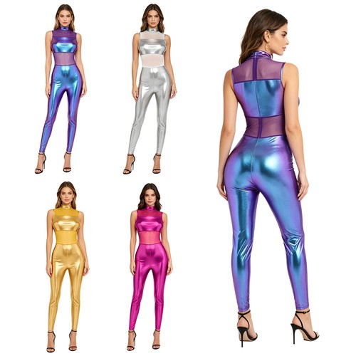 Damen metallic jumpsuit - damen,