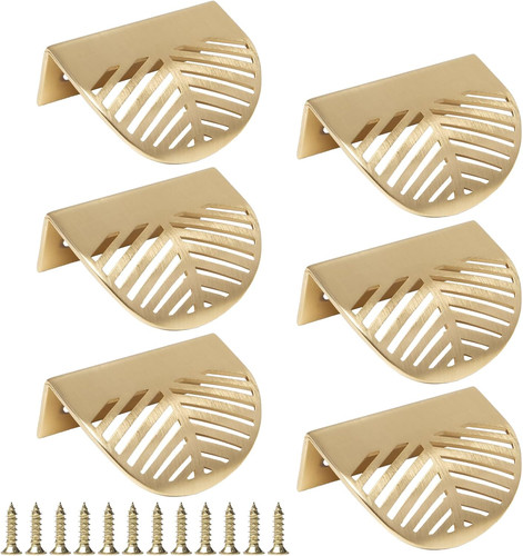 Möbelgriffe gold blattform - , 6