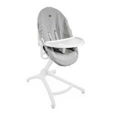 Chicco Mahlzeitset Baby Hug 4in1 Hochstuhl weiß Bezug + Tablett 6x55x33cm NEU