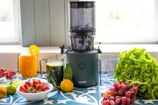 Hurom H-320N Dunkelgrün - AUSSTELLUNGSSTÜCK, Slowjuicer von gruenesmoothies-de