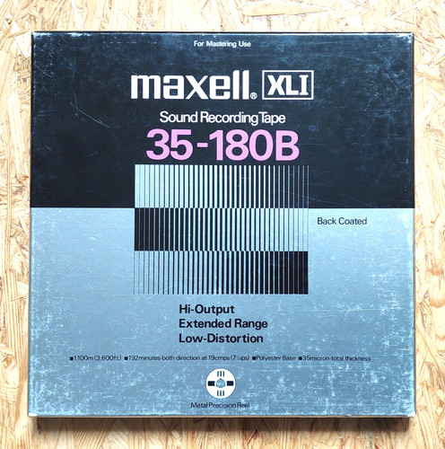 Maxell xl1 180b tonband - 1,