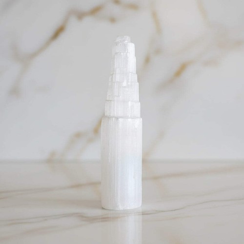 Selenit turm 26cm - turm,
