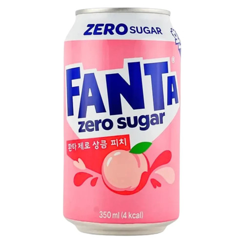 Fanta zero peach - fanta,
