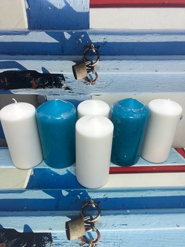 Restposten stumpenkerzen - 6x,