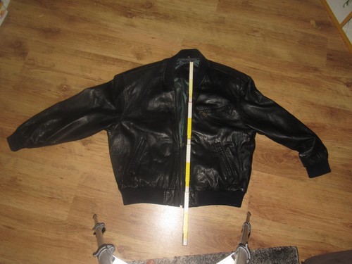 Herren lederjacke schwarz - lederjacke,