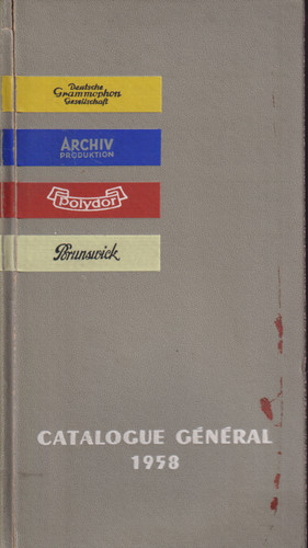 Allgemeiner katalog 1958 - allgemeiner,