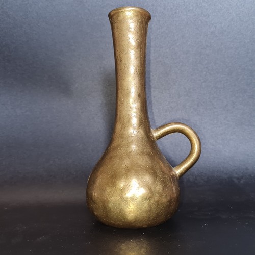 Massive messing vase - messing,