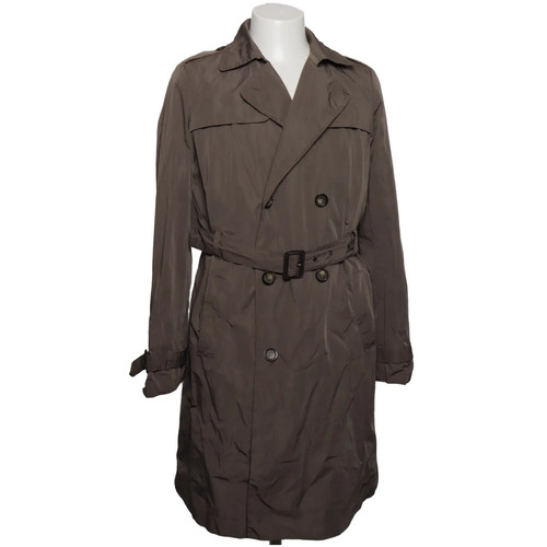 Diesel black gold trenchcoat - black,