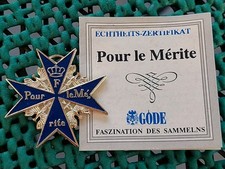 Pour merite miniatur - pour, le
