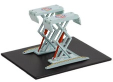 Einstellbare Hebebühne / Adjustable Lifter - GULF - Greenlight 1:64