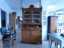 Original Antiker Küchenschrank, Gründerzeit 1880-1900, 2-teilig