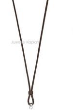 Esprit Damen Charms Lederkette