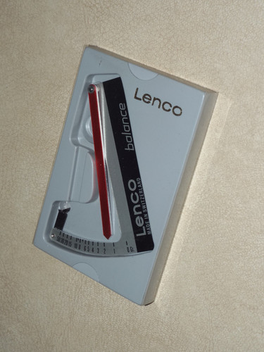 Vintage lenco balance gauge - lenco,