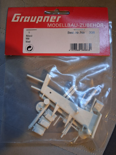 Graupner 338 mast - graupner, rc