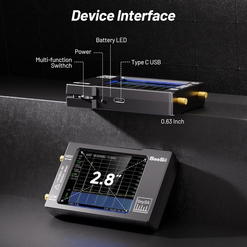 8inch 100khz 960mhz - 2.8inch, 100khz-960mhz