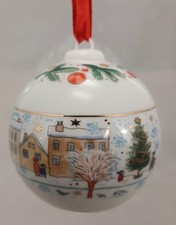 Hutschenreuther Weihnachtskugel 2023 Porzellan OVP Weihnachtsklänge