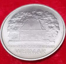 5 Mark der DDR  1982, Goethes Gartenhaus in Weimar