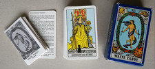 Original Waite Tarot Karten Set mit Anleitung Karten wie neu sehr selten benutzt