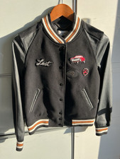 Coach Icon Lost Skull Wool Leather Varsity Baseball Cool Jacket