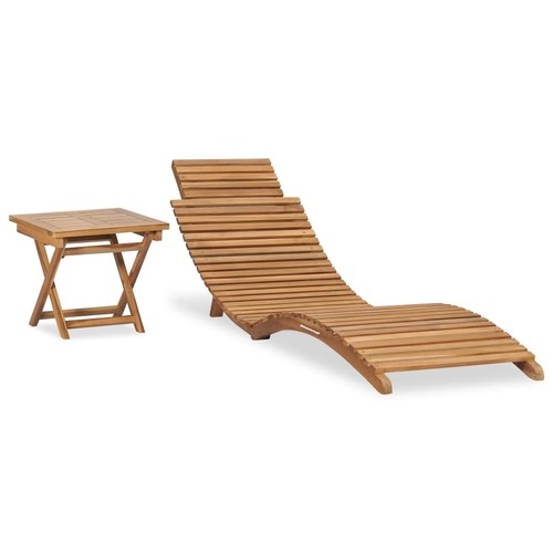 Klappbare outdoor chaiselongue - klappbare,
