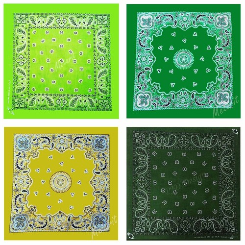 Bandana paisley head wrap - bandana,
