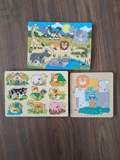 Holzpuzzle Set 3-tlg. –