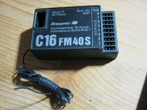 Empfänger graupner 40 - empfänger, (40