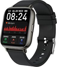 Smartwatch 2 Stück  Sonderangebot Fitnessuhr Schwarz Top Uhr UVP 39,90€