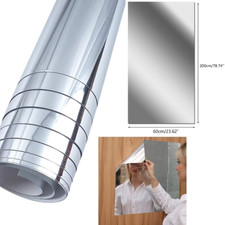 Neu Spiegelfolie Selbstklebend